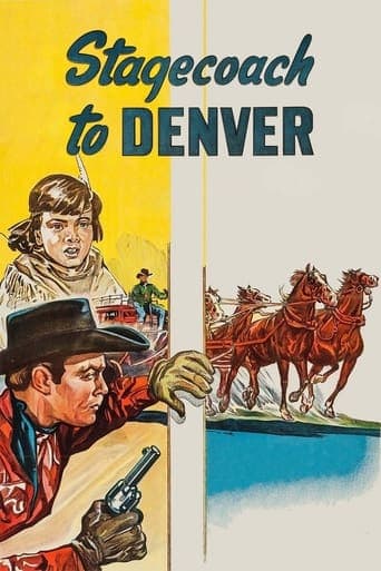 Stagecoach to Denver Poster