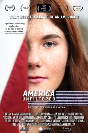 America Unfiltered: Portraits and Voices of a Nation Poster