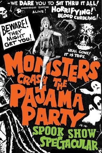 Monsters Crash the Pajama Party Poster