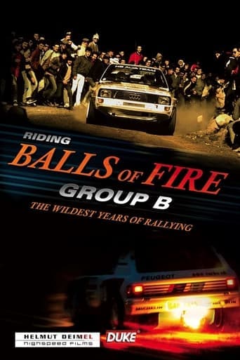 Group B - Riding Balls of Fire Poster