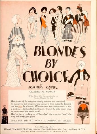 Blondes by Choice Poster