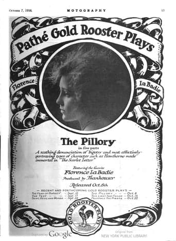 The Pillory Poster