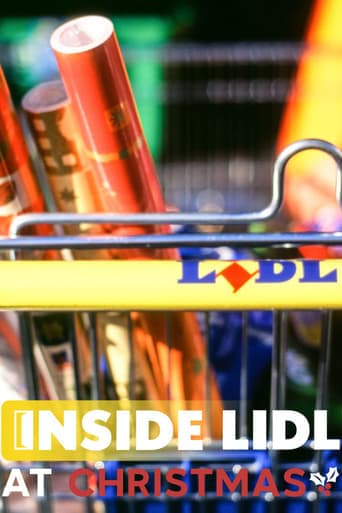 Inside Lidl at Christmas Poster