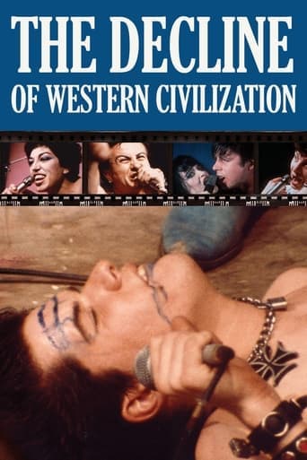 The Decline of Western Civilization Poster