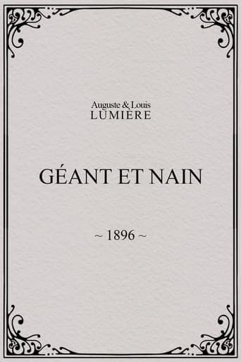 Géant et nain Poster