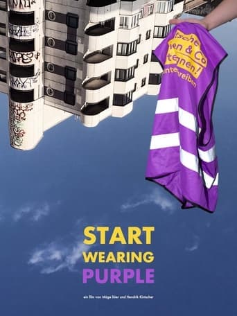 Start Wearing Purple Poster