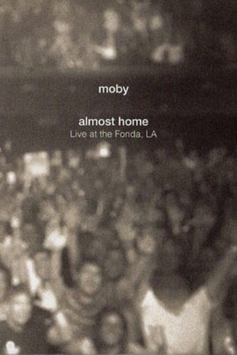 Moby - Almost Home: Live At The Fonda, LA Poster