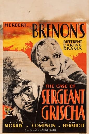 The Case of Sergeant Grischa Poster