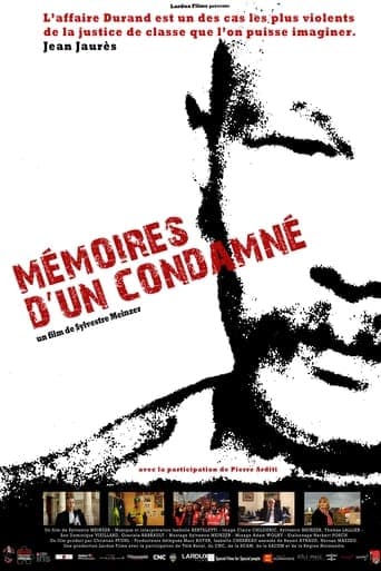 Mémoires d'un condamné Poster