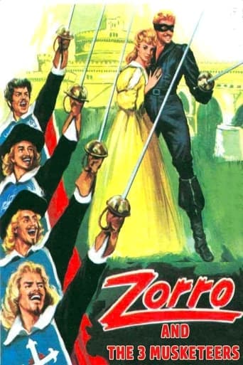 Zorro and the Three Musketeers Poster