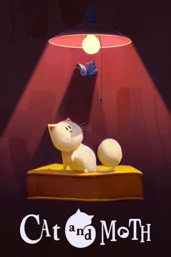 Cat and Moth Poster