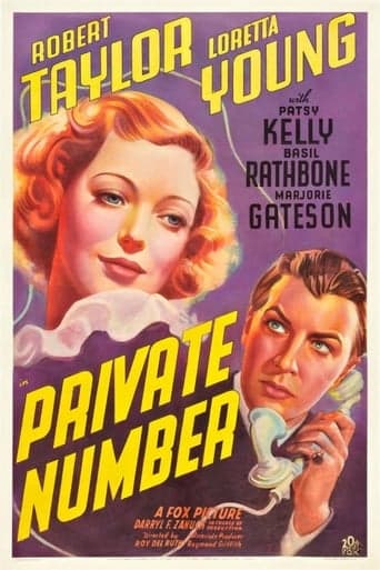 Private Number Poster