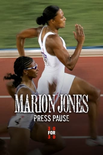 Marion Jones: Press Pause Poster