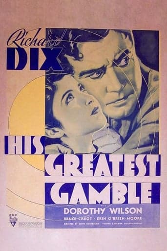 His Greatest Gamble Poster