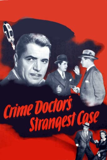 The Crime Doctor’s Strangest Case Poster