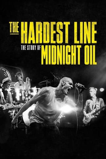 Midnight Oil: The Hardest Line Poster