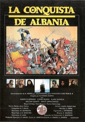 La conquista de Albania Poster