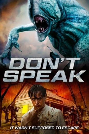 Don't Speak Poster