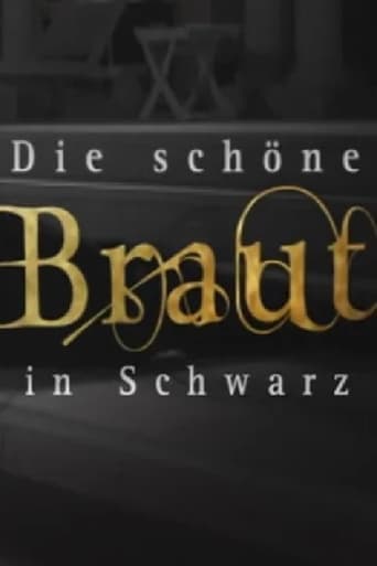 Die schöne Braut in Schwarz Poster