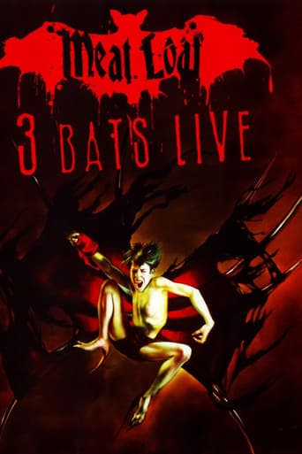 Meat Loaf: Three Bats Live Poster