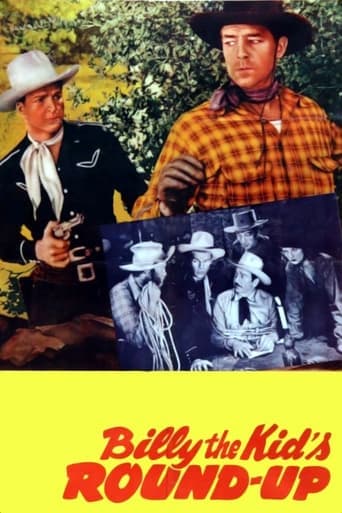 Billy The Kid's Round-Up Poster