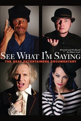 See What I'm Saying: The Deaf Entertainers Documentary Poster