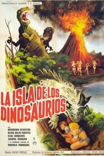 The Island of the Dinosaurs Poster