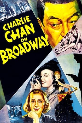 Charlie Chan on Broadway Poster