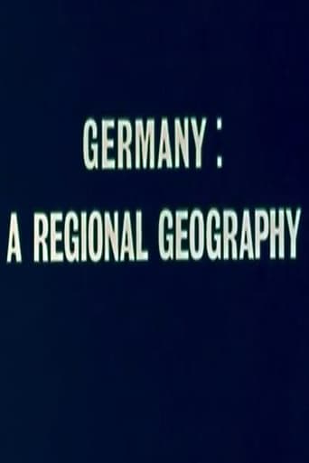 Germany: A Regional Geography Poster