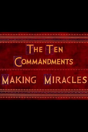 The Ten Commandments: Making Miracles Poster