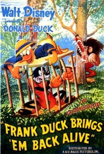 Frank Duck Brings 'em Back Alive Poster