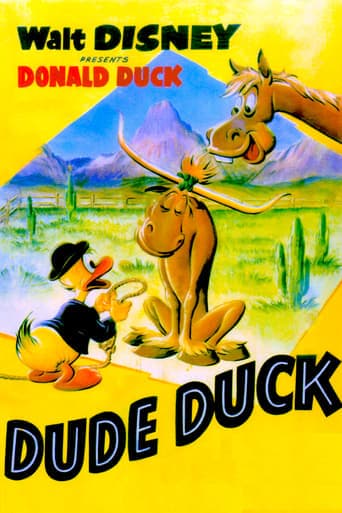 Dude Duck Poster