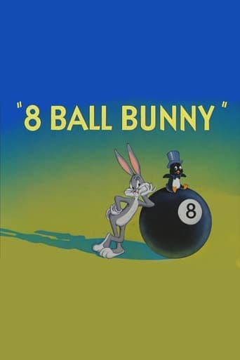 8 Ball Bunny Poster