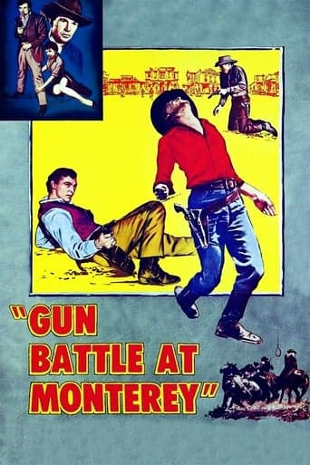 Gun Battle at Monterey Poster