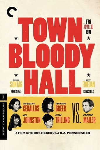 Town Bloody Hall Poster