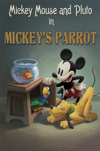 Mickey's Parrot Poster