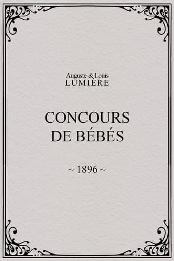 Concours de bébés Poster