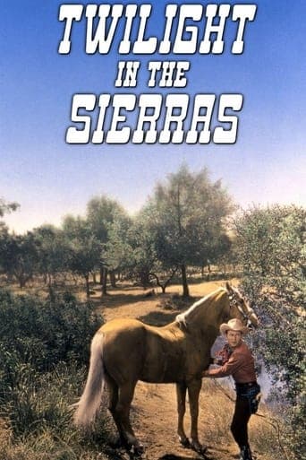 Twilight in the Sierras Poster