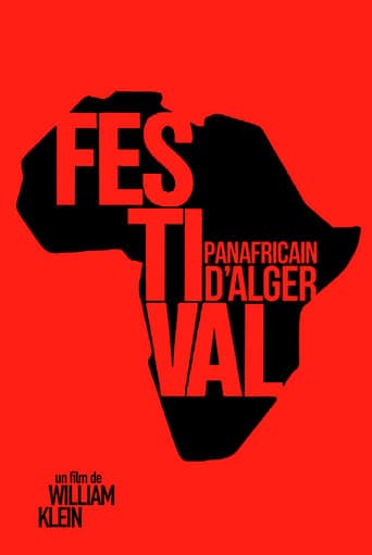 The Panafrican Festival in Algiers Poster