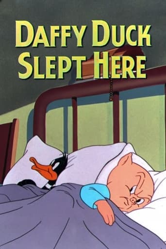 Daffy Duck Slept Here Poster