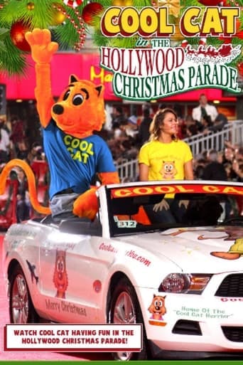 Cool Cat in the Hollywood Christmas Parade Poster