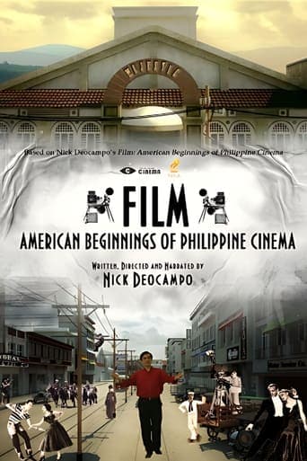 Film: American Beginnings of Philippine Cinema Poster