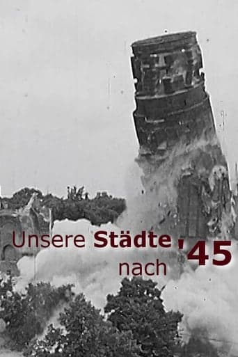 Unsere Städte nach '45 Poster