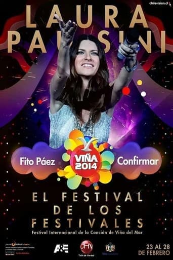 Laura Pausini Festival de Viña del Mar Poster