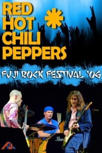 Red Hot Chili Peppers - Live at Fuji Rock Festival Poster