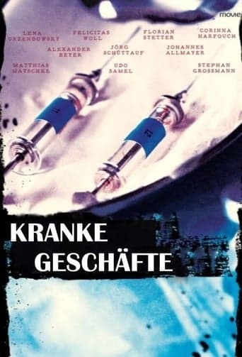 Kranke Geschäfte Poster