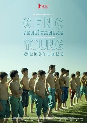 Young Wrestlers Poster