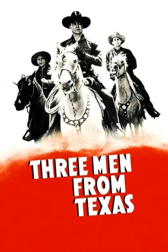 Three Men from Texas Poster