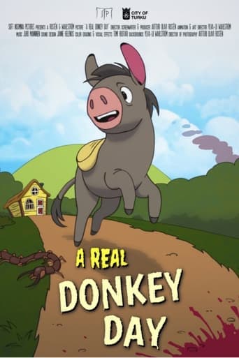 A Real Donkey Day Poster