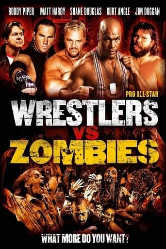 Pro Wrestlers vs Zombies Poster